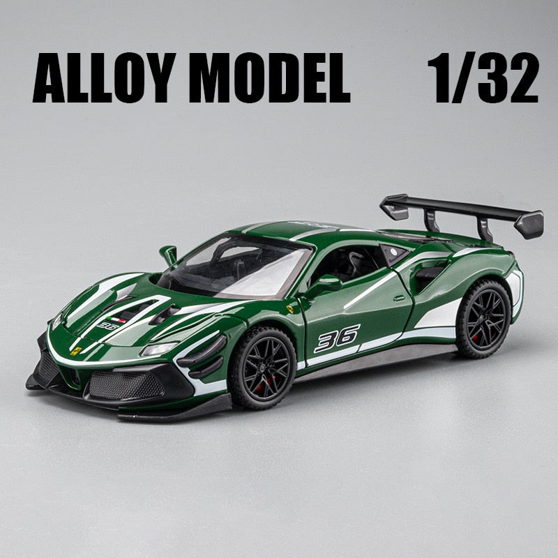 1:32 Ferrari 488 Supercar Die Cast