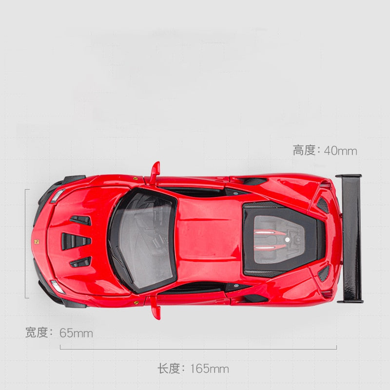 1:32 Ferrari 488 Supercar Die Cast