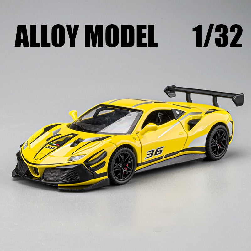 1:32 Ferrari 488 Supercar Die Cast