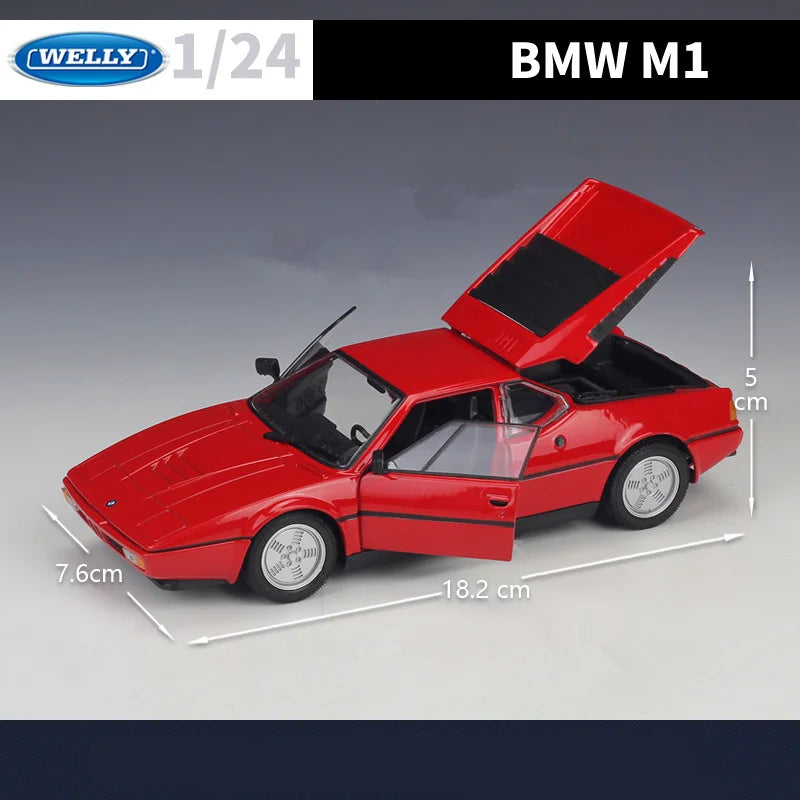 1:24 BMW M1  Die Cast