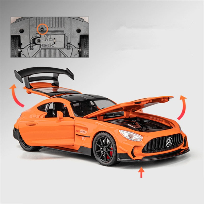 1:24 Benzs-GT GTR Die Cast