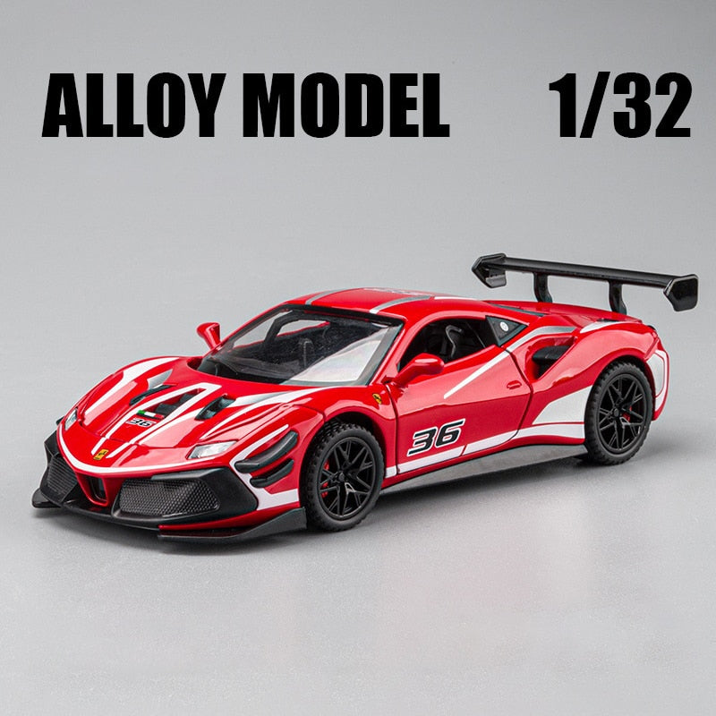 1:32 Ferrari 488 Supercar Die Cast