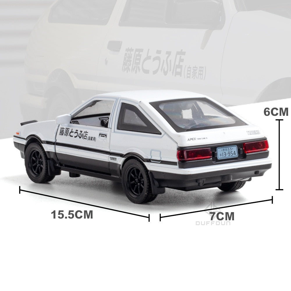 1/32 Initial D AE86 Die Cast