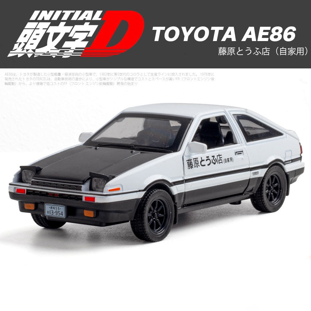 1/32 Initial D AE86 Die Cast