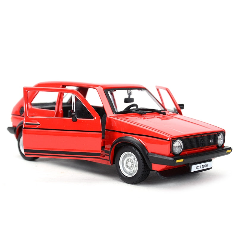 1:24 1979 Golf MK1 GTI Hot Hatch Die Cast