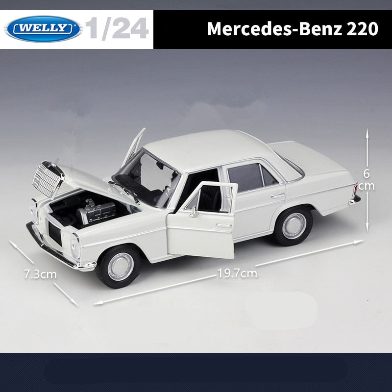 1:24 Mercedes-Benz 220 Die Cast