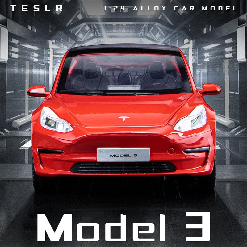 1:24 Tesla Model 3 Die Cast Model