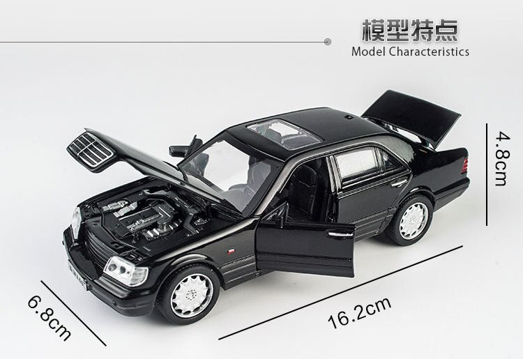 1:32 Mercedes Benz S W140 Die Cast