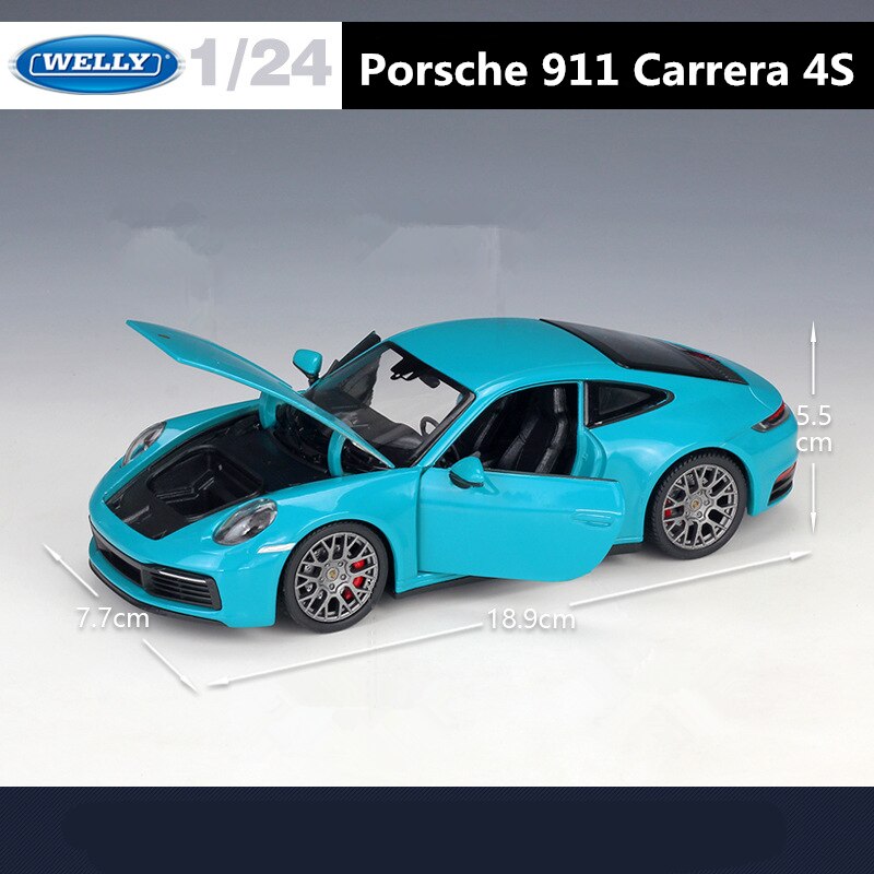 1:24 Porsche 911 Carrera 4S Coupe Die Cast