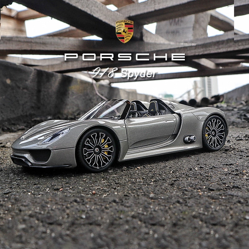 1:24 Porsche 918 Spyder Supercar Die Cast