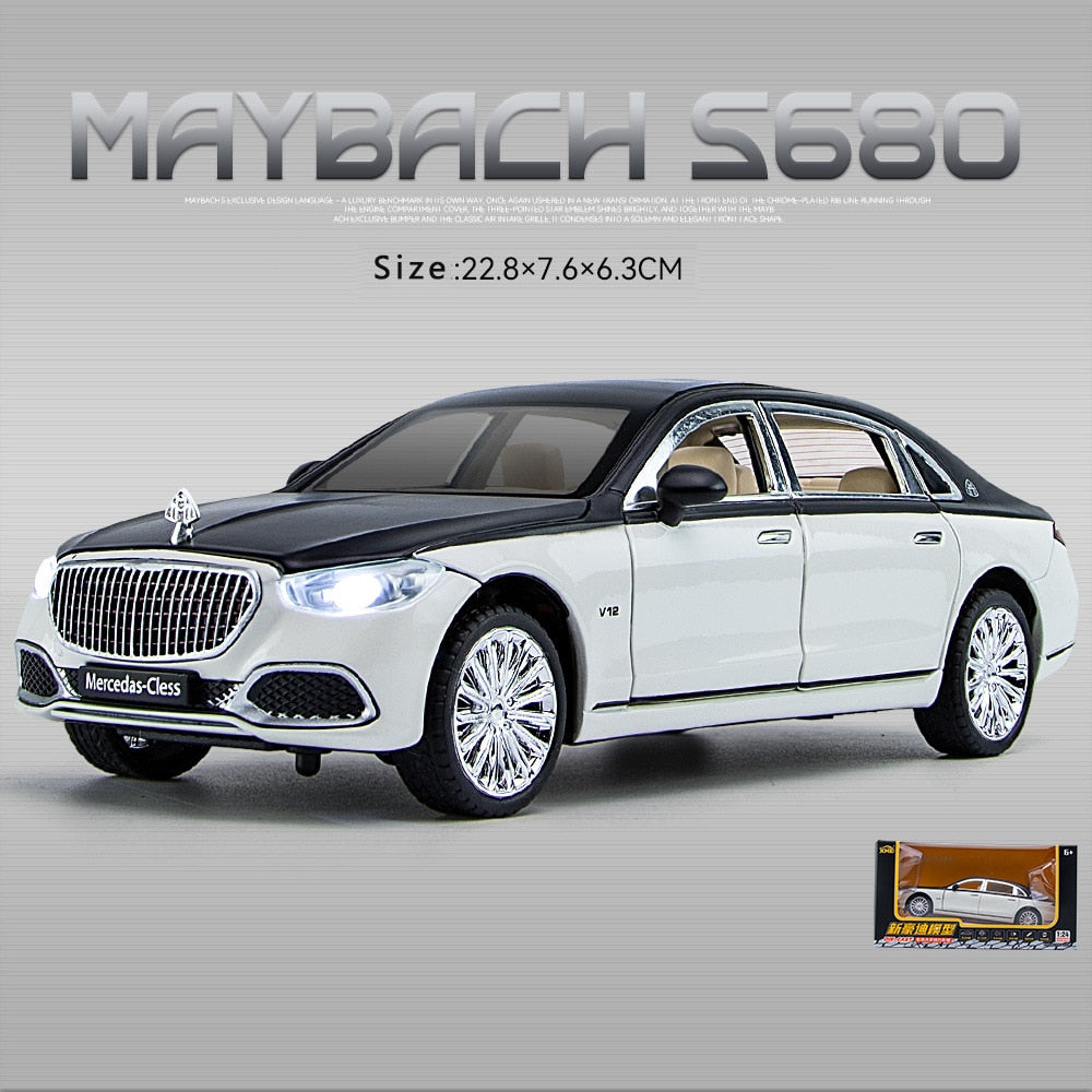 1:24 Simulation Die Cast Mercedes-Benz Maybach S680