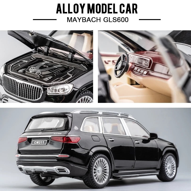 1:24 Mercedes-Benz Maybach Gls600 Die Cast