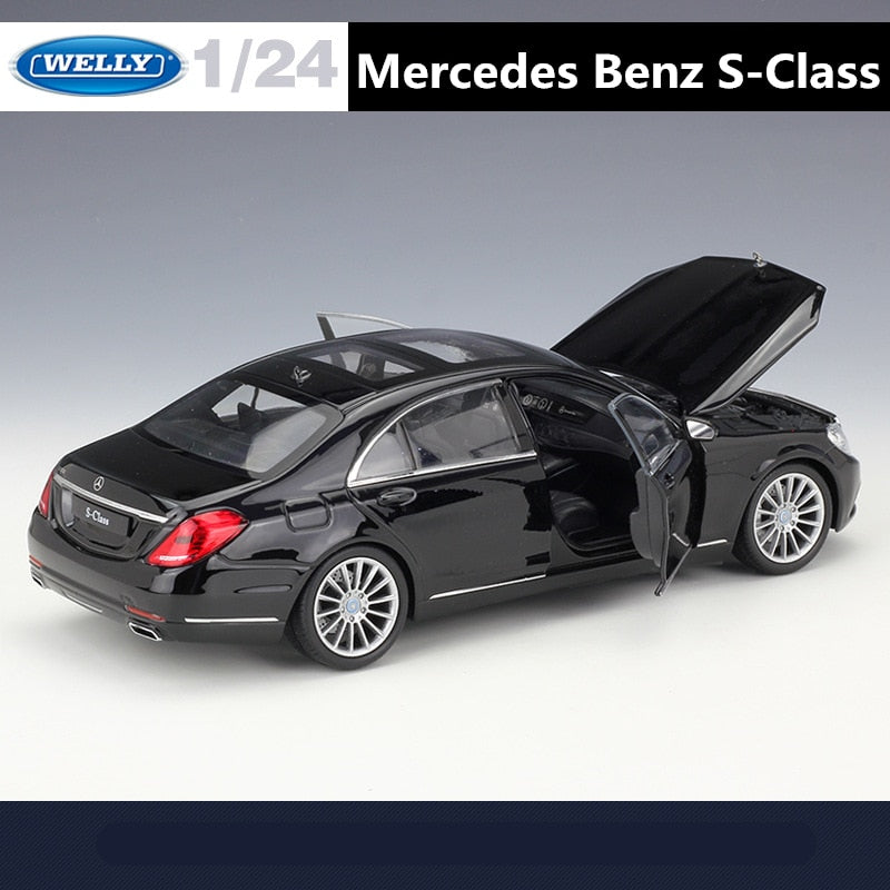 1:24 Mercedes Benz S-Class S500 Alloy Car Model Die Cast