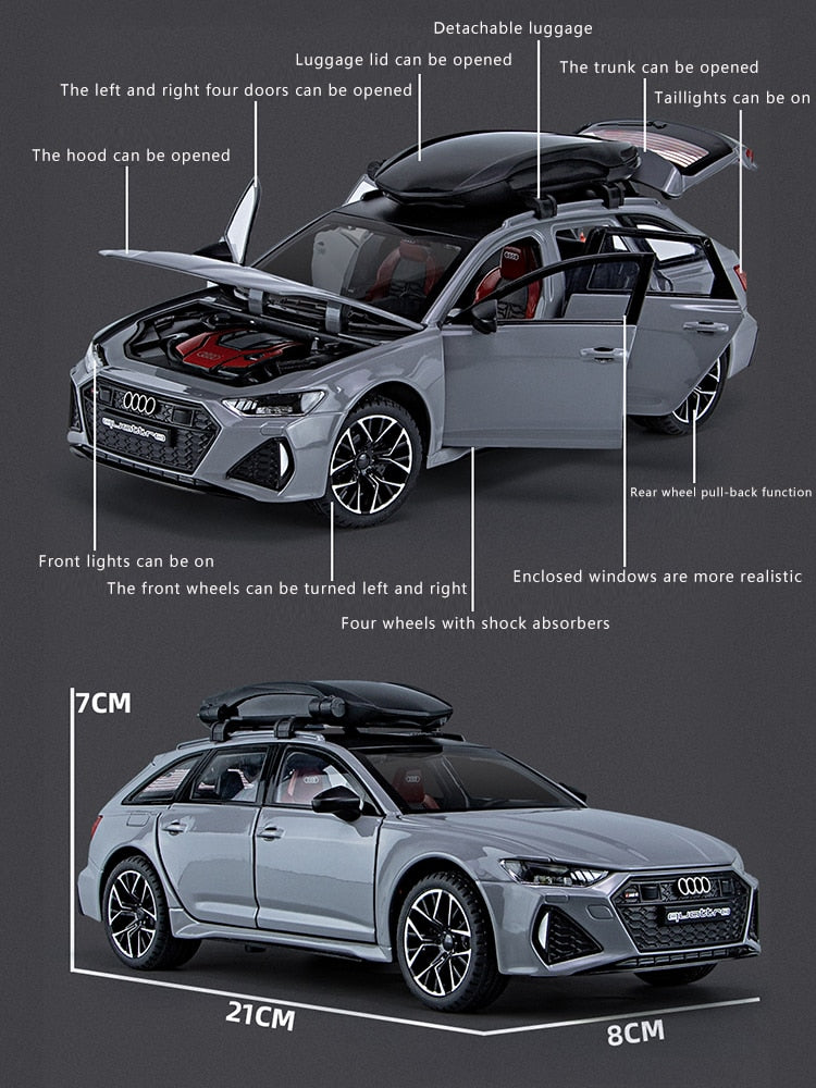 1:24 Audi Rs6 Die Cast