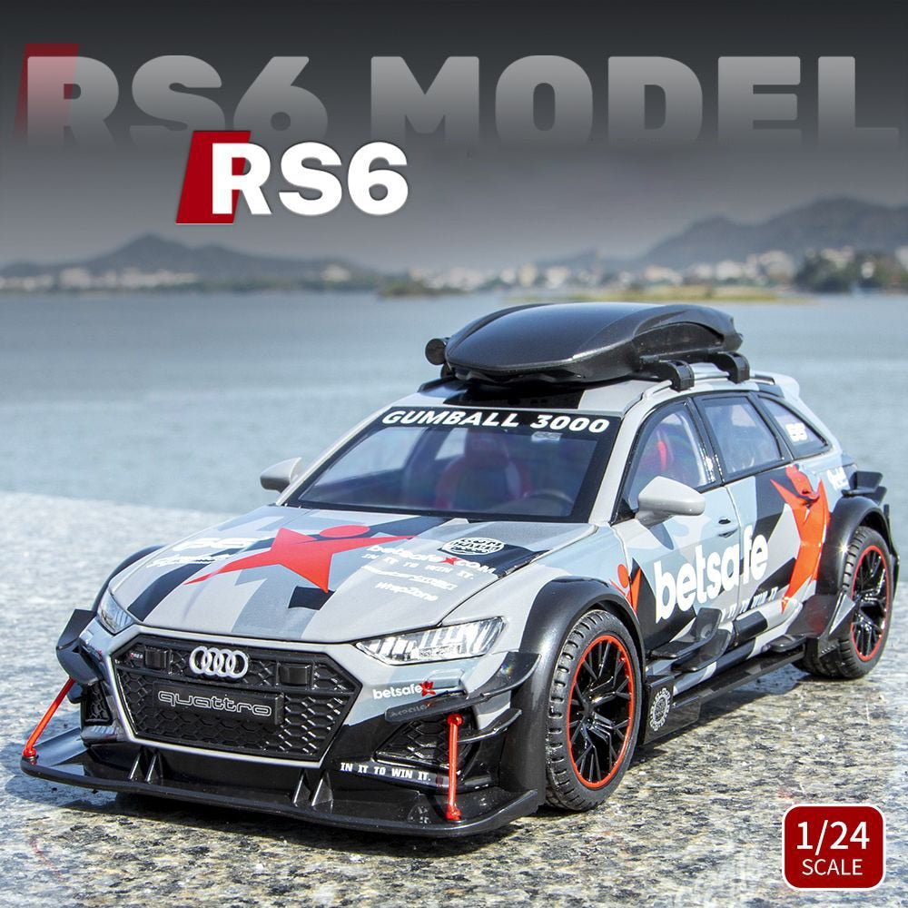 1:24 Audi RS6 DTM Modified Vehicle Die Cast