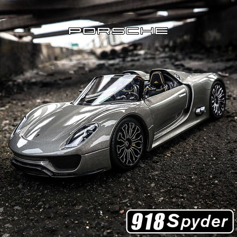 1:24 Porsche 918 Spyder Supercar Die Cast