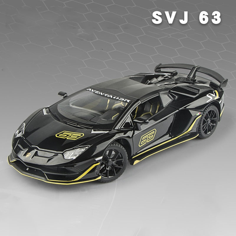 1:24 Aventador SVJ63 Supercar Die Casts