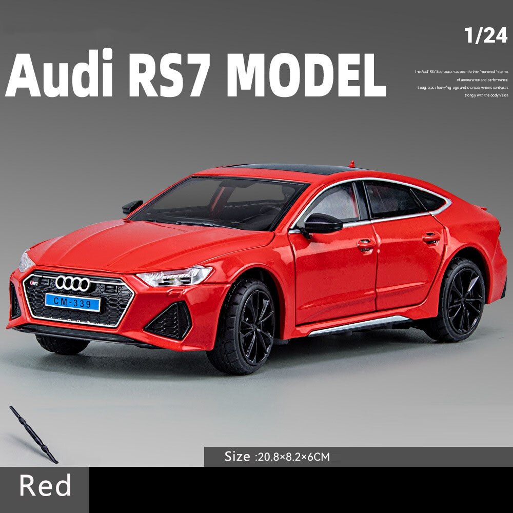 1:24 Simulation Audi Rs7 Die Cast