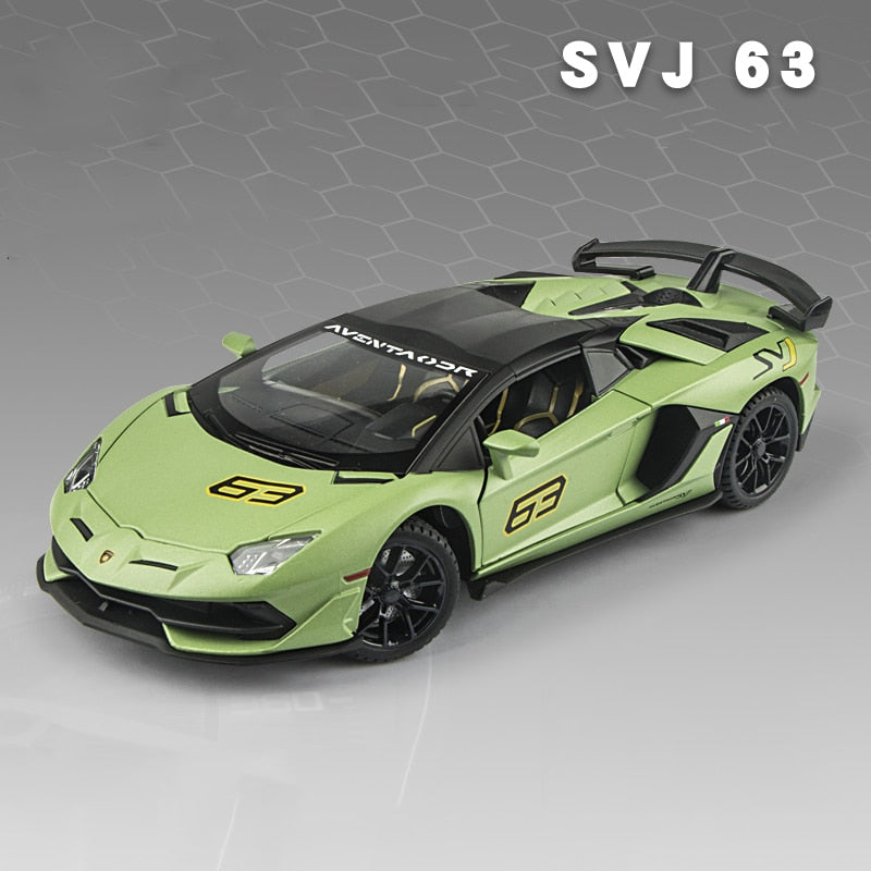 1:24 Aventador SVJ63 Supercar Die Casts