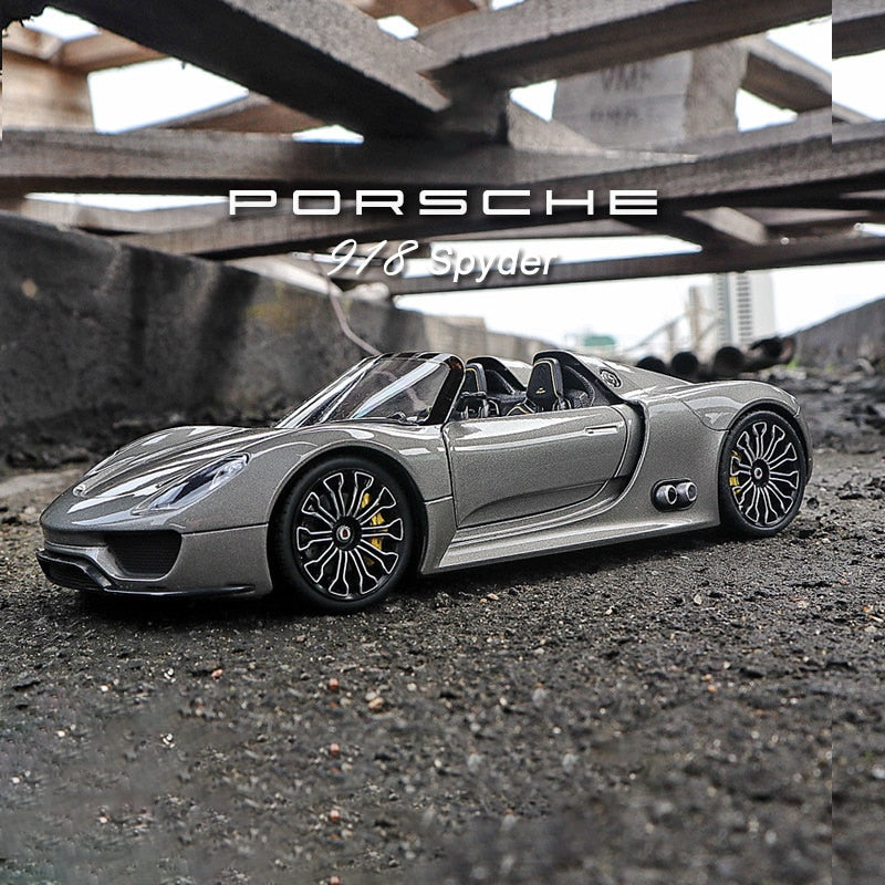 1:24 Porsche 918 Spyder Supercar Die Cast