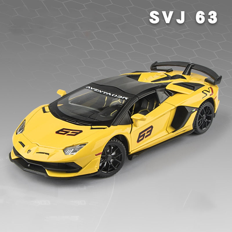 1:24 Aventador SVJ63 Supercar Die Casts