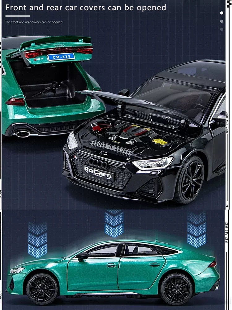 1:24 Simulation Audi Rs7 Die Cast