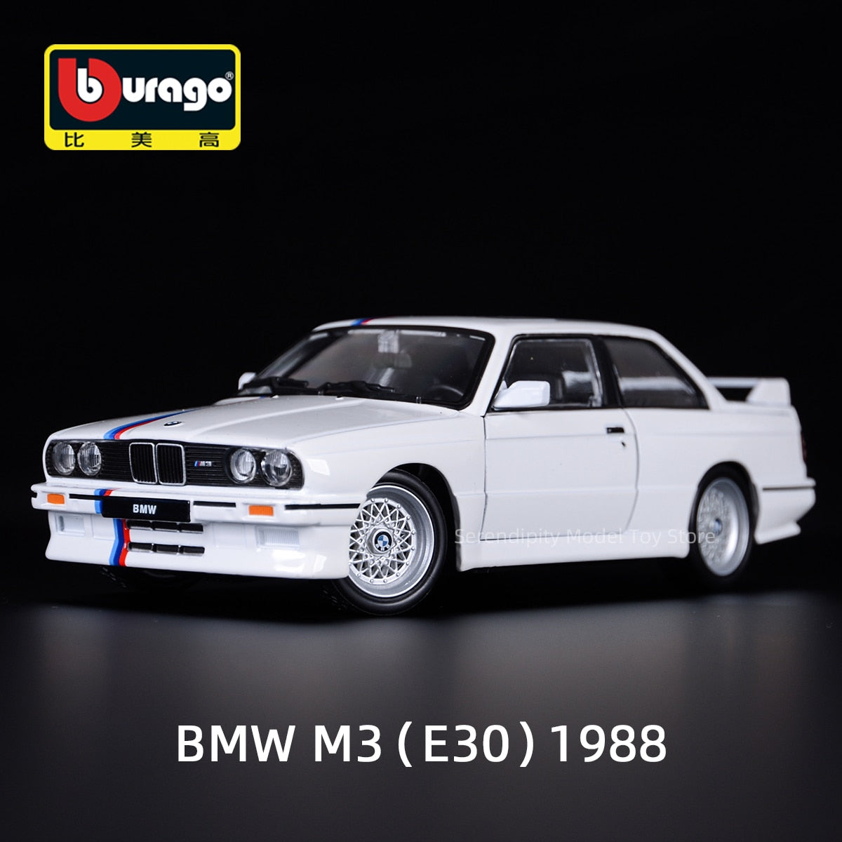 1:24 BMW M3 (E30) 1988 Die Cast