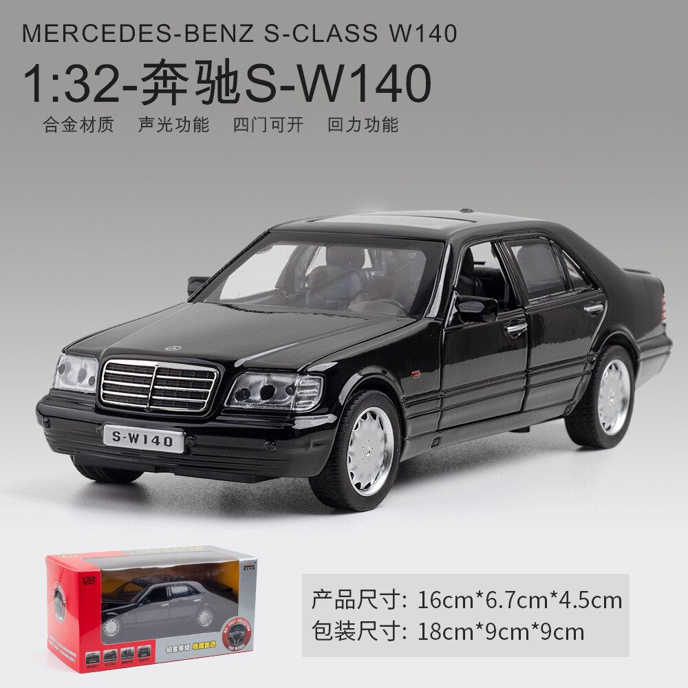 1:32 Mercedes Benz S W140 Die Cast