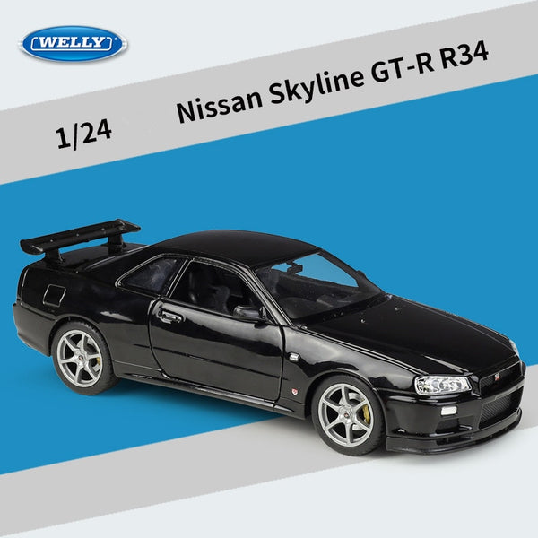 Diecast nissan skyline gtr 2025 r34